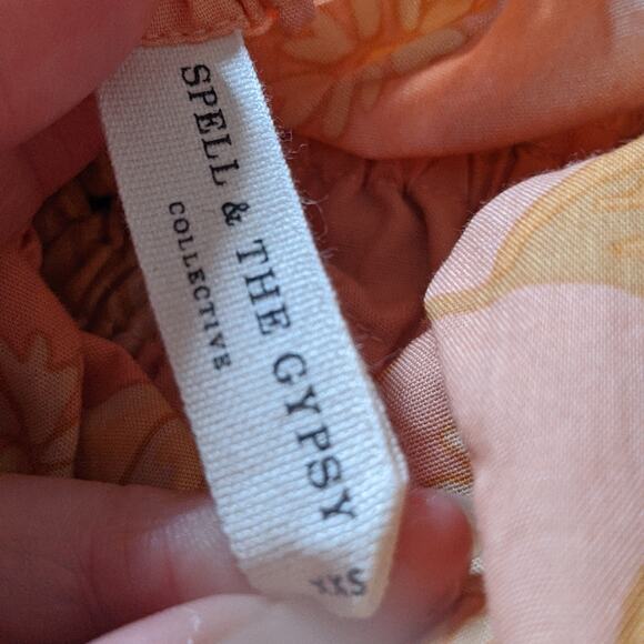 ♲ Spell Sloan Soiree Dress in Peach 🍑 - Picture 4 of 6